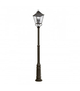 Galena 4 Light Outdoor Lamp Posts Sable IP44-1