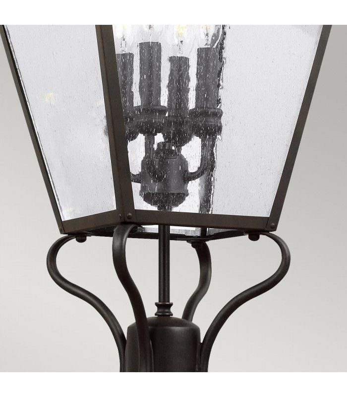 Galena 4 Light Outdoor Lamp Posts Sable IP44-5