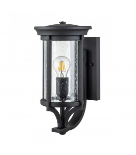 Merrill Outdoor Wall Lantern Black IP44-1