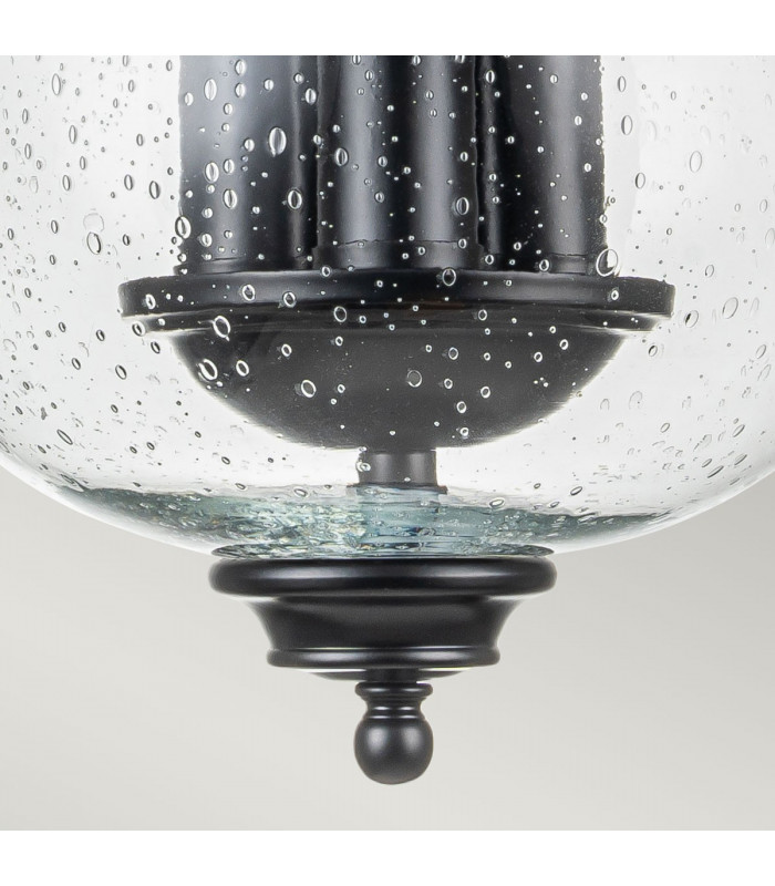 Pickering Lane 3 Light Lanterns Pendant Ceiling Light Black-4