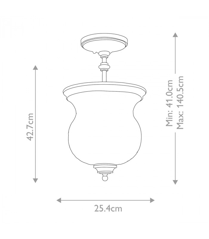 Pickering Lane 3 Light Lanterns Pendant Ceiling Light Black-6