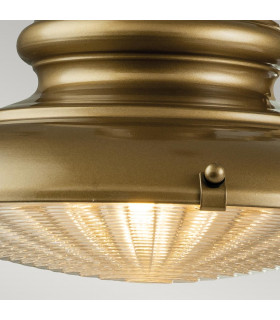 Redding Station Outdoor Dome Wall Lamp Painted Distressed Bronze IP44-2