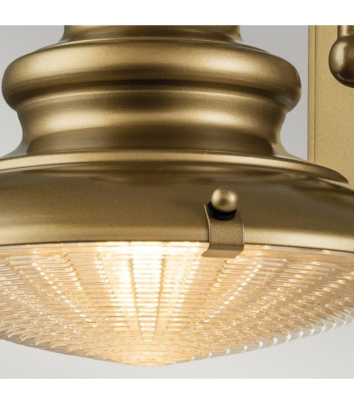 Redding Station Outdoor Dome Wall Lamp Painted Distressed Bronze IP44-2