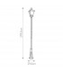 Grampian Outdoor Lamp Posts Black IP44-5