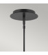 Dax Integrated LED Pendant Ceiling Light Black-2