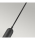 Dax Integrated LED Pendant Ceiling Light Black-4