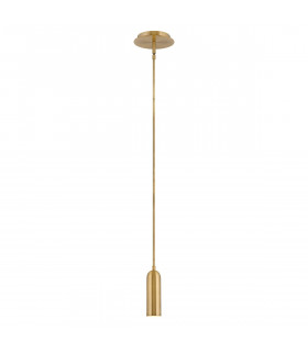 Dax Integrated LED Pendant Ceiling Light Heritage Brass-1