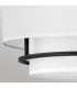 Graham 4 Light Cylindrical Ceiling Light Black-4