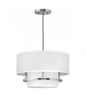 Graham 3 Light Cylindrical Ceiling Light Polished Nickel-2