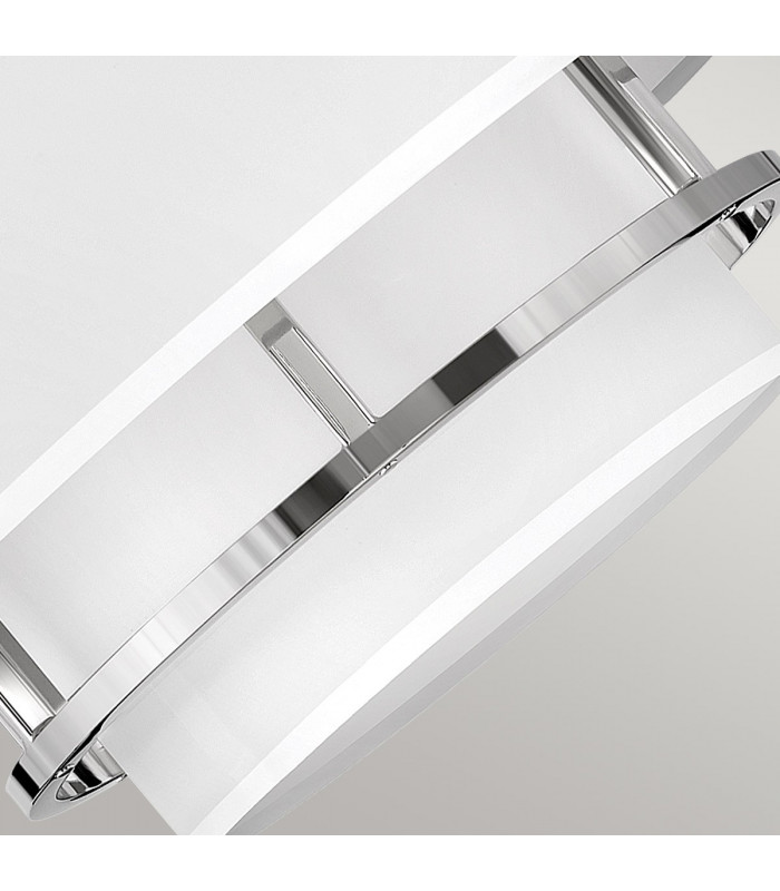 Graham 3 Light Cylindrical Ceiling Light Polished Nickel-5