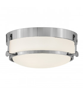 Harper 3 Light Flush Ceiling Light Polished Chrome-1