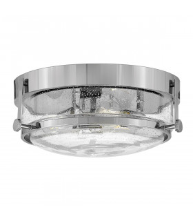 Harper 3 Light Flush Ceiling Light Polished Chrome-1