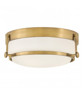 Harper 3 Light Batten Heritage Brass-1
