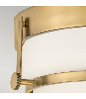 Harper 3 Light Batten Heritage Brass-2