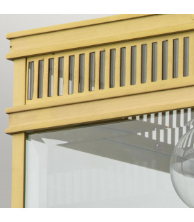Holborn 2 Light Outdoor Decorative Flush Brushed Brass IP44-2