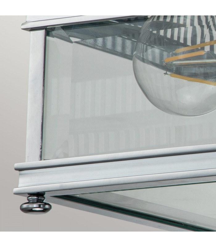 Holborn 2 Light Outdoor Decorative Flush Polished Chrome IP44-3
