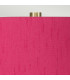 Isla Table Lamp with Round Tapered Shade Aged Brass White Pink-2
