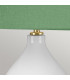Isla Table Lamp with Round Tapered Shade Aged Brass White Green-3