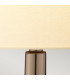 Job Table Lamp with Round Shade Bronze Metallic Cream Shade-3