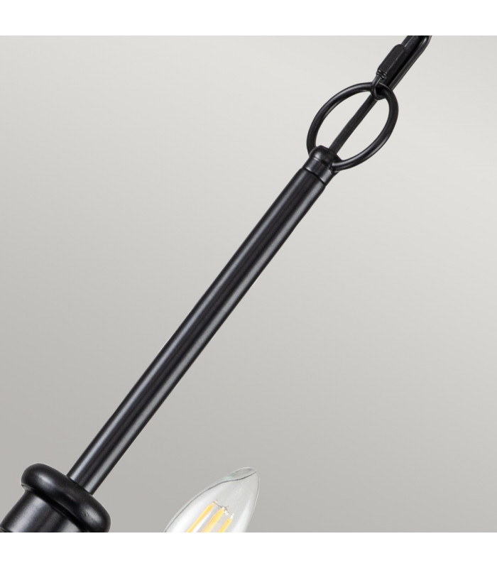 Capitol Hill 12 Light Batten Black-3