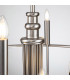 Capitol Hill 12 Light Multi Arm Pendant Ceiling Light Brushed Nickel-6