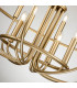 Capitol Hill 12 Light Multi Arm Pendant Ceiling Light Painted Natural Brass-5