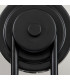 Capitol Hill 2 Light Candle Wall Lamp Black-3