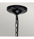 Capitol Hill 6 Light Multi Arm Pendant Ceiling Light Black-2