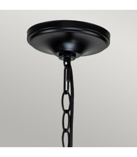 Capitol Hill 6 Light Multi Arm Pendant Ceiling Light Black-2