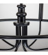 Capitol Hill 6 Light Multi Arm Pendant Ceiling Light Black-4