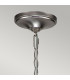 Capitol Hill 6 Light Multi Arm Pendant Ceiling Light Brushed Nickel-2