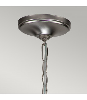 Capitol Hill 6 Light Multi Arm Pendant Ceiling Light Brushed Nickel-2