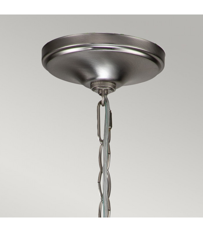 Capitol Hill 6 Light Multi Arm Pendant Ceiling Light Brushed Nickel-2