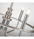 Capitol Hill 6 Light Multi Arm Pendant Ceiling Light Brushed Nickel-4
