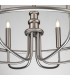Capitol Hill 6 Light Multi Arm Pendant Ceiling Light Brushed Nickel-5