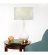 Milo Table Lamp with Round Shade Aged Brass White Blue-6