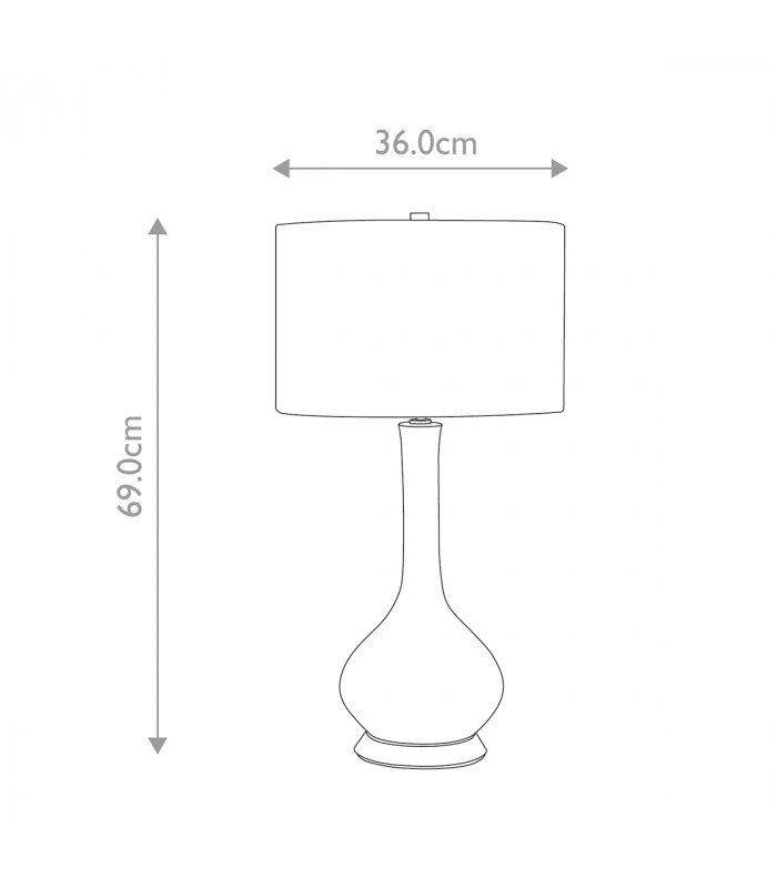 Milo Table Lamp with Round Shade Aged Brass White Orange-7