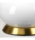 Milo Table Lamp with Round Shade Aged Brass White Green-4