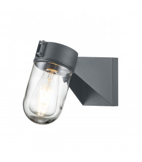 Portofino Outdoor Wall Lamp Grey IP44-1