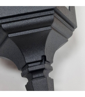 Parish Outdoor Pendant Ceiling Light Black IP44-2