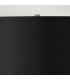 Ripple Table Lamp with Round Shade White with Black Shade-2