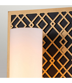 Ziggy Bathroom Wall Lamp Lacquered Gold IP44-2
