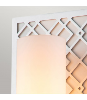 Ziggy Bathroom Wall Lamp Lacquered Silver IP44-2