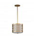 Ziggy Cylindrical Pendant Ceiling Light Lacquered Gold-6