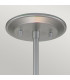 Ziggy Cylindrical Pendant Ceiling Light Lacquered Silver-2