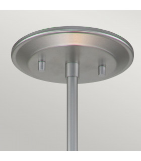 Ziggy Cylindrical Pendant Ceiling Light Lacquered Silver-2