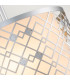 Ziggy Cylindrical Pendant Ceiling Light Lacquered Silver-6