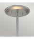 Ziggy 2 Light Cylindrical Pendant Ceiling Light Lacquered Silver-2