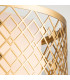 Ziggy 2 Light Cylindrical Pendant Ceiling Light Lacquered Gold-4
