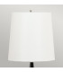 Ascent Floor Lamp with Tapered Shade Black-2